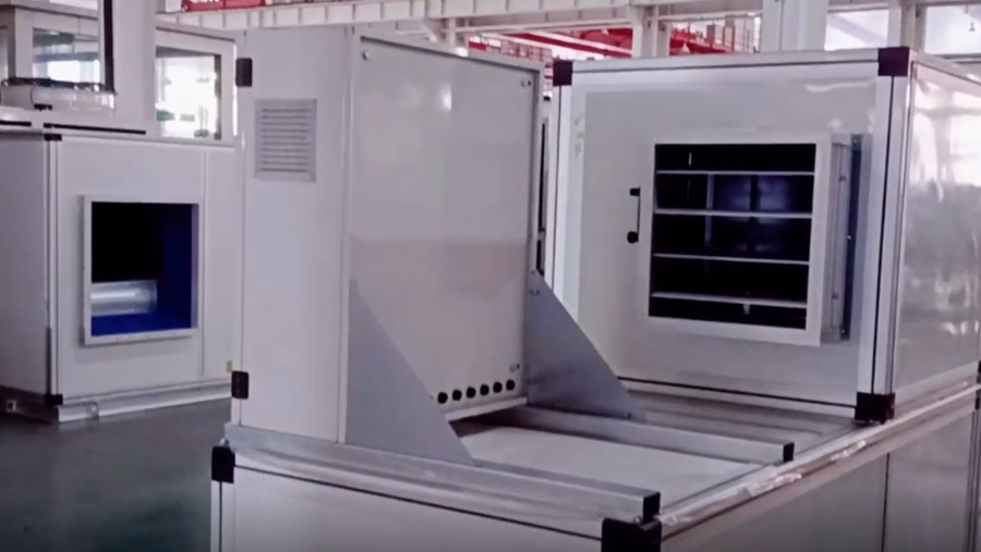 Приточно-вытяжные установки комбинированного типа